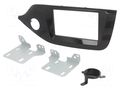 Radio frame; Kia; 2 DIN; piano brown ACV RAM-40.920.1