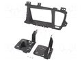 Radio frame; Kia; 2 DIN; black ACV RAM-40.921