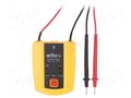 Tester: wire continuity; <10Ω,<500kΩ WIHA WIHA.45222