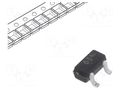 Transistor: PNP; bipolar; BRT; 50V; 0.1A; 0.2W; SC75,SOT416; R1: 10kΩ ONSEMI DTA114YET1G