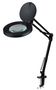 Darbo šviestuvas 230Vac 12W su didinamuoju Ø127mm stiklu, 5 dioptrijos, juodas, pritemdomas, SMD LED ML/9206LED-127-5D-B