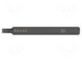 Screwdriver bit; slot; 4x0.8mm; Kind: impact; Overall len: 70mm WERA WERA.05018140001