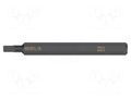 Screwdriver bit; inch,Hex Plus key; HEX 1/8"; Overall len: 70mm WERA WERA.05018154001