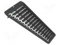 Wrench-set; combination spanner; Joker 6003; 15pcs. WERA WERA.05020302001