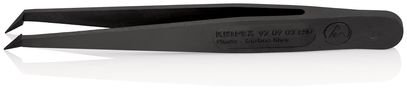 KNIPEX 92 09 03 ESD Plastic Tweezers ESD Smooth 110 mm 92 09 03 ESD 4003773086994