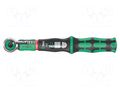 Wrench; torque; 244mm; 2÷12Nm; Holder: hexagonal; 1/4" WERA WERA.05075801001