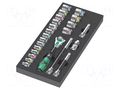 Wrench-set; 6-angles,socket spanner; 3/8"; 23pcs. WERA WERA.05150111001