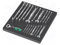 Wrench-set; combination spanner; Joker 6003; 19pcs. WERA WERA.05150121001