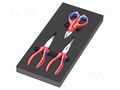 Kit: pliers; in a foam tray; Kit: scissors,pliers WERA WERA.05150181001