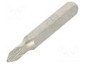Screwdriver bit; Pozidriv®; PZ0; Kind: precision BETA BE1256PZ/0