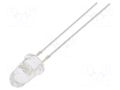 LED; bluish green; 5mm; 35000÷40000mcd; 8°; Front: convex OPTOSUPPLY OSG3DA5201A
