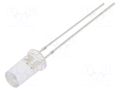 LED; red/yellow; 5mm; 50°; Front: flat; 2.1÷2.6/2.9÷3.4VDC; round OPTOSUPPLY OSRYP25T51A