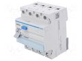 RCD breaker; Inom: 63A; Ires: 30mA; Max surge current: 250A; IP20 HAGER CDS463D