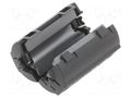 Core: ferrite; on round cable; Ni-Zn ferromagnetic; 300MHz KEMET ESD-SR-150