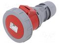 Connector: AC supply; socket; female; 32A; 415VAC; Shark; IEC 60309 PCE 2232-9TT