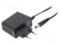 Power supply: switching; mains,plug-in; 9VDC; 1A; 9W; Out: 5,5/2,1 POS POSC09100A-CN