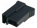 Terminals cover; female; snap fastener; T; ways: 2; black; UL94V-2 TE Connectivity 926522-1