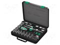 Wrench-set; socket spanner; Mounting: 1/2"; 37pcs. WERA WERA.05003645001