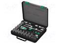 Wrench-set; socket spanner; Mounting: 1/2"; 37pcs. WERA WERA.05003645001