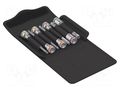 Wrench-set; hex key,socket spanner,Torx®; Mounting: 3/8"; 7pcs. WERA WERA.05004176001