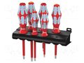Kit: screwdrivers; insulated; Pozidriv®,slot; 1kVAC; 6pcs. WERA WERA.05022745001