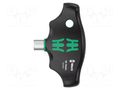 Screwdriver handle; Kind of handle: T; Mounting: hexagonal 6mm WERA WERA.05023400001
