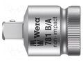Reduction; Size: 1/4"M,3/8"F WERA WERA.05042672001