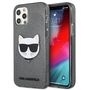 Karl Lagerfeld KLHCP12LCHTUGLB iPhone 12 Pro Max 6,7 &quot;black / black hardcase Glitter Choupette, Karl Lagerfeld 3666339002619