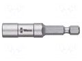 Holder; Socket size-inch: 1/4"; Kind of socket: E6,3mm,hexagonal WERA WERA.05052575001