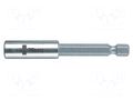 Holder; Socket size-inch: 1/4"; Kind of socket: square; 1/4" WERA WERA.05053455001