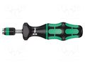 Screwdriver; torque; 155mm; 11÷29in/lbs WERA WERA.05074711001