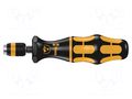 Screwdriver; torque; 155mm; 1.2Nm; Holder: C6,3mm,E6,3mm; 1/4"; ESD WERA WERA.05074842001