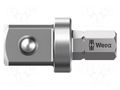 Adapter; Socket size-inch: 5/16"; Kind of socket: square; 3/8" WERA WERA.05136001001
