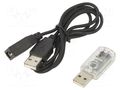 Adapter; USB 1.1; IrDA,USB A plug; transparent; Features: PnP GEMBIRD UIR-33