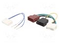 Connector; radio,ISO; Dacia,Renault 4CARMEDIA ZRS-238