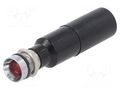 Indicator: LED; recessed; red; 230VAC; Ø8mm; IP67; connectors; 22mcd CML INNOVATIVE TECHNOLOGIES 19500430