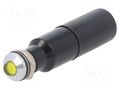 Indicator: LED; prominent; yellow; 230VAC; Ø8mm; IP67; connectors CML INNOVATIVE TECHNOLOGIES 19510432