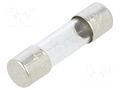 Fuse: fuse; 1A; 250VAC; quick blow; cylindrical,glass; 5x20mm; 5MF BEL FUSE 5MF-1-R