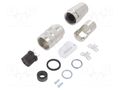 Connector: M16; plug; female; PIN: 3; 5A; 300V; C091D; soldering AMPHENOL C091-31D0031002