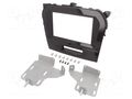 Radio frame; Suzuki; 2 DIN; black,black gloss ACV RAM-40.994