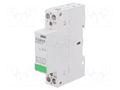 Contactor: 2-pole installation; 20A; 230VAC,220VDC; NC + NO; IKD ISKRA IKD20-11/230V