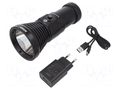 Torch: LED; L: 191.5mm; 200lm,500lm,2000lm,3600lm; Ø: 50÷84mm; IPX8 XTAR XTAR-D28-3600-SET