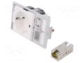 Panel interface; 250VAC; 16A; IP20,IP21; Input: RJ45; Mounting: M4 MURR ELEKTRONIK 4000-68000-4500001