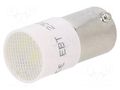LED lamp; white; BA9S,T10; 230VDC; 230VAC; plastic; -20÷60°C CML INNOVATIVE TECHNOLOGIES 1880623W