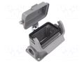 Han B Base SM LC 1 Lever Metal Cover M20 HARTING 19300102295