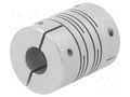 Coupling; Ø: 20mm; Ø1: 8mm; Ø2: 8mm; aluminium ELESA+GANTER 224620B88AL