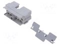 Case; 29mm; push-in; ways: 6; PBT; grey; Kit: holder; MAXIVAL MTA 0101470
