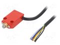 Limit switch; pin plunger Ø8mm; NO + NC; 10A; max.250VAC; cables CROUZET CROUZET-83870102