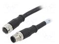 Cable: for sensors/automation; M12; PIN: 12; 5m; plug; 30VDC; 30VAC MUELLER ELECTRIC BU-1404940