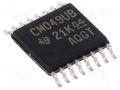 IC: digital; NOT; Ch: 6; IN: 1; CMOS; SMD; TSSOP16; 3÷18VDC; -55÷125°C TEXAS INSTRUMENTS CD4049UBPW